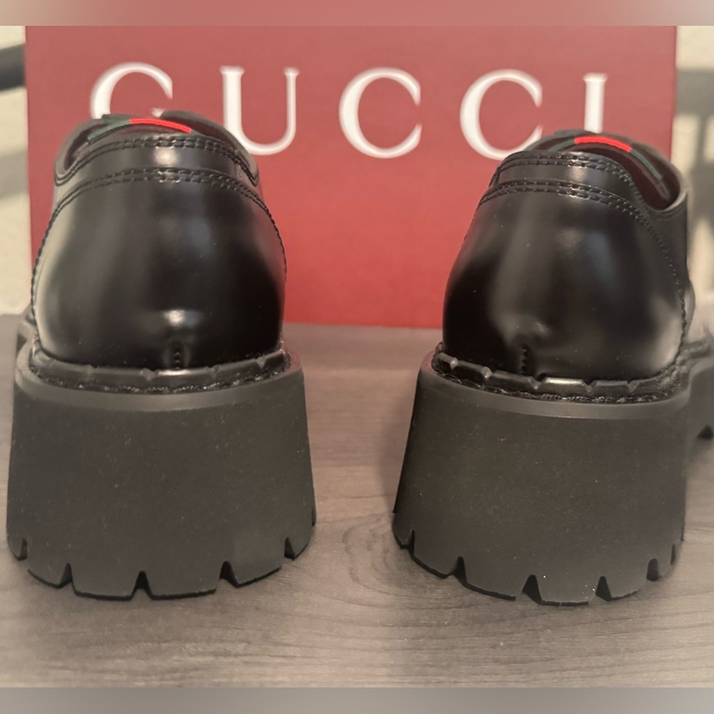 🛑 SOLD 🛑 GUCCI
Thea Lug Sole Shoes
Women’s EU 39.5 - Picture 7 of 16